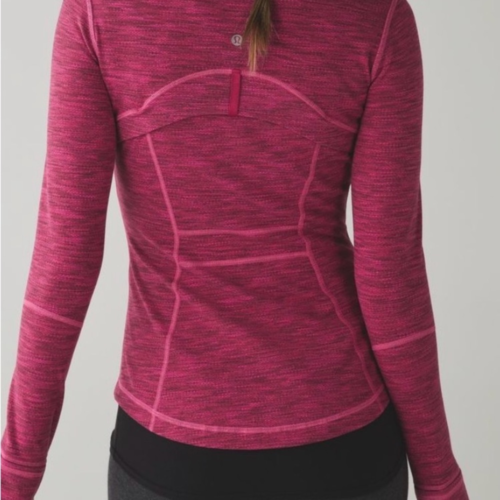 Lululemon Diamond Jacquard Berry Rumble Jeweled Magenta Define Jacket - 2016